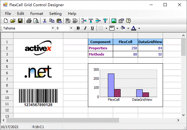 FlexCell Grid Control