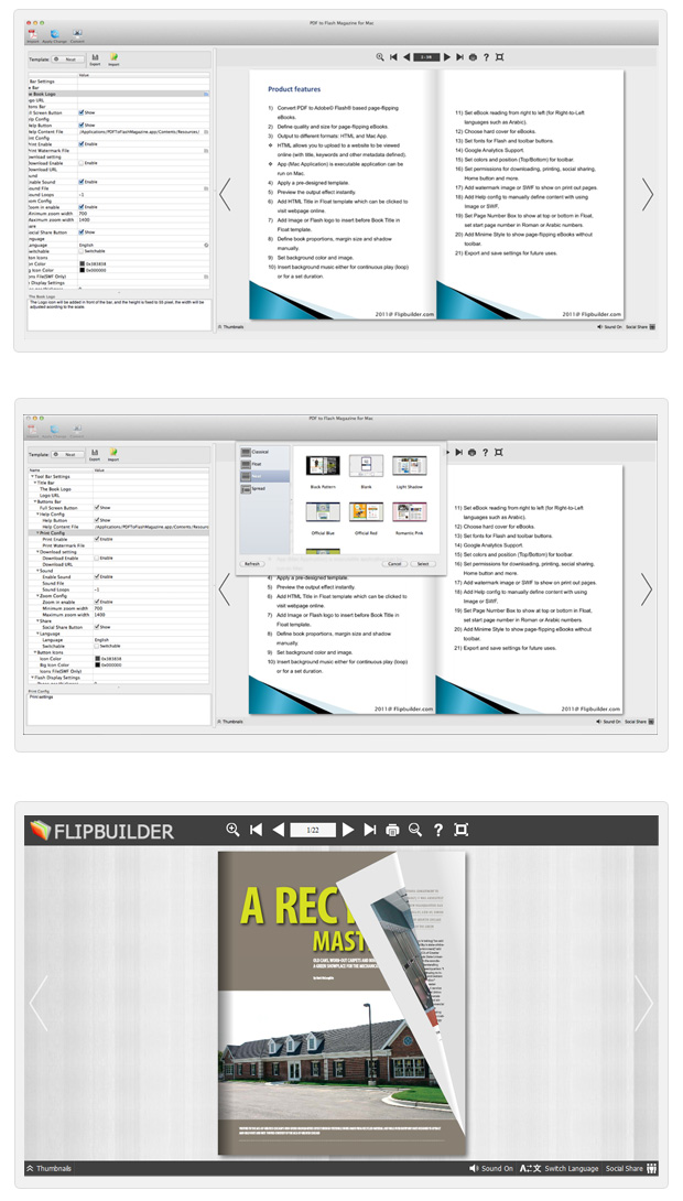 Flip Book Maker for PDF Mac