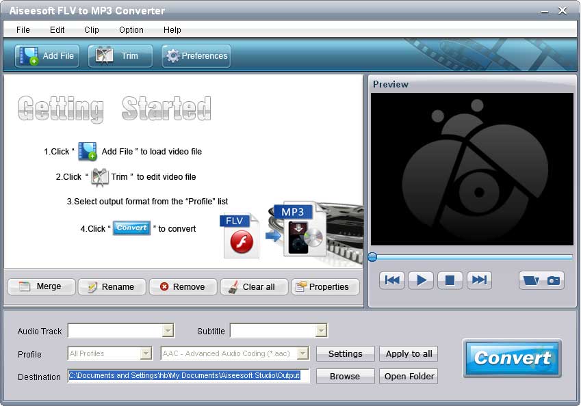 Aiseesoft FLV to MP3 Converter