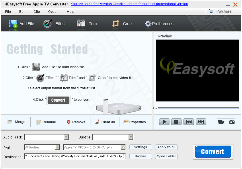 4Easysoft Free Apple TV Converter