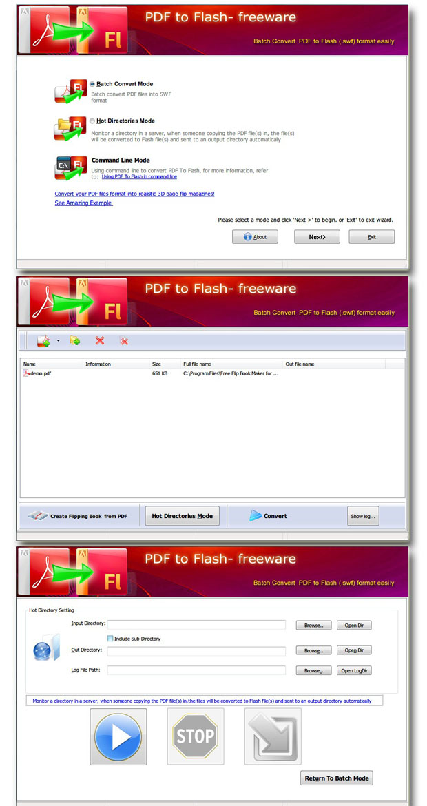 Free Flash Brochure Maker for PDF