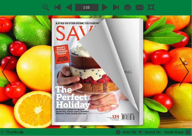 Fruit Theme for PDF to Flipping Book