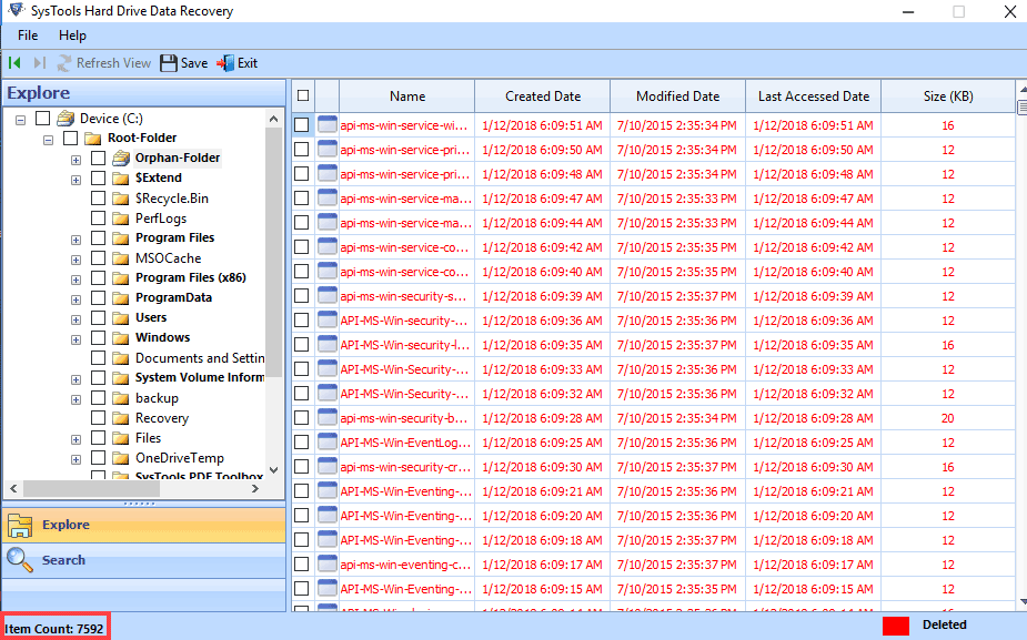 Hard Drive Deleted Data Recovery