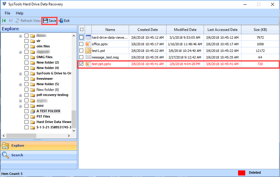 External Hard Drive Deleted File Recovery