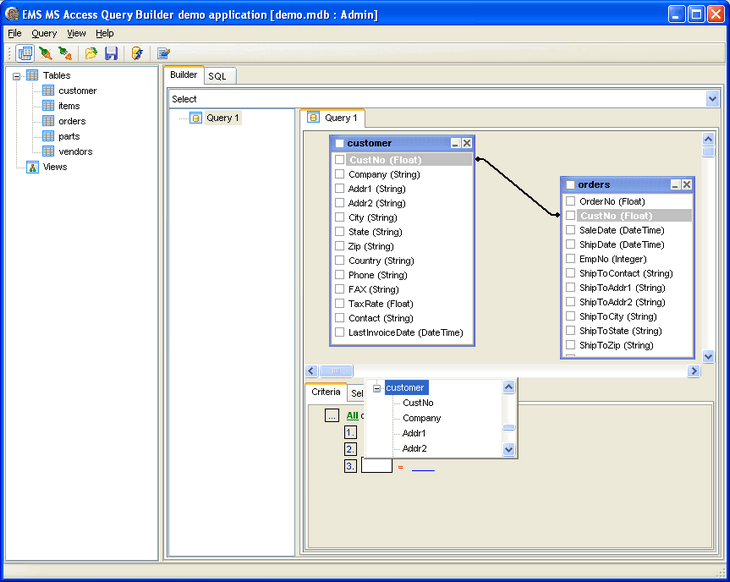 Advanced Query Builder