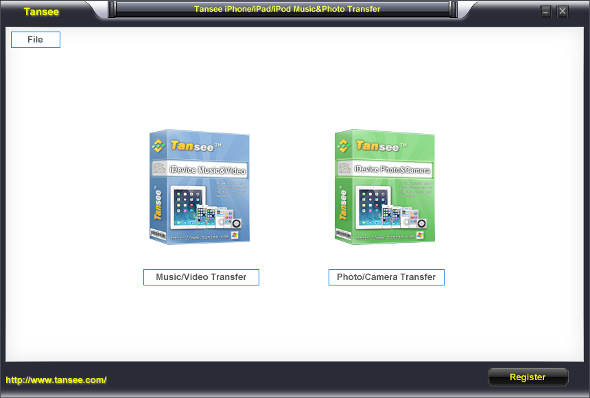 Tansee iDevice Music&Photo Transfer