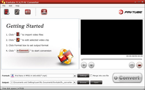 Pavtube FLV Converter