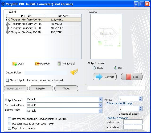 PDF to DWG Converter