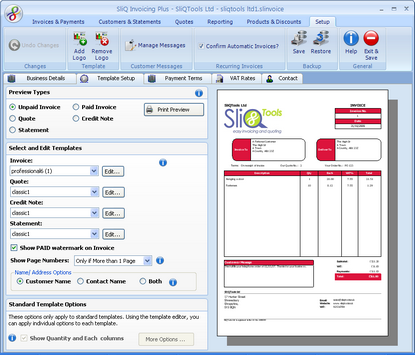 SliQ Invoicing Plus