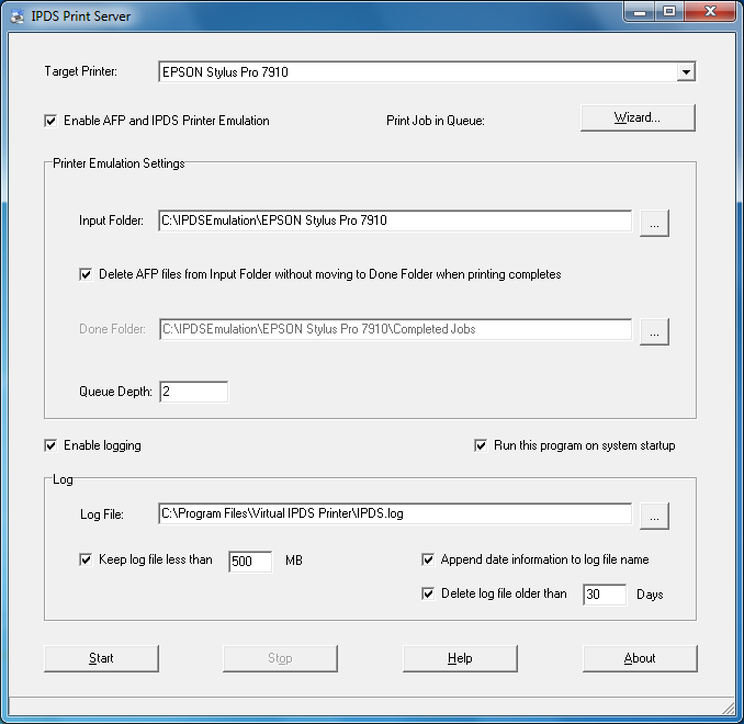 IPDS Print Server