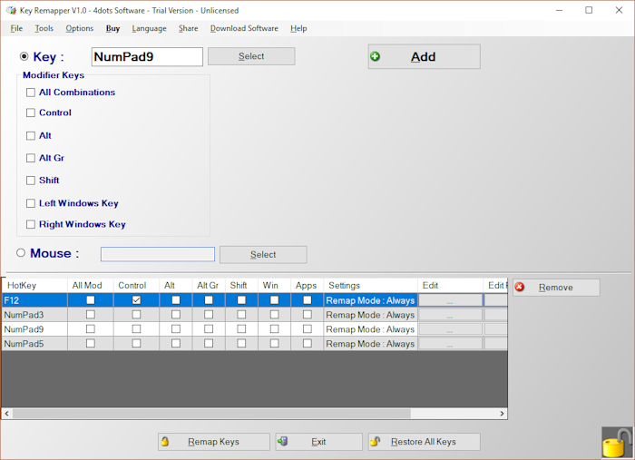 Key Remapper 4dots