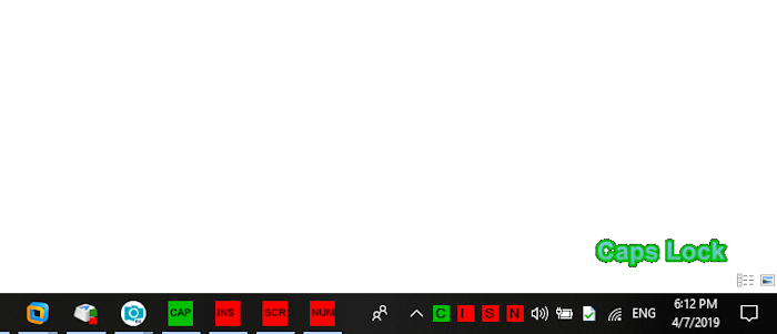 Key Status Indicator 4dots