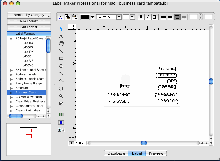 Label Maker Professional for Mac