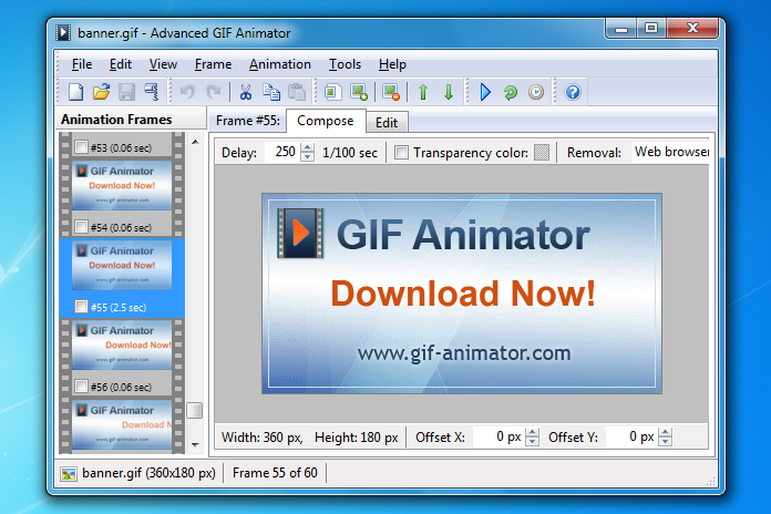 Advanced GIF Animator