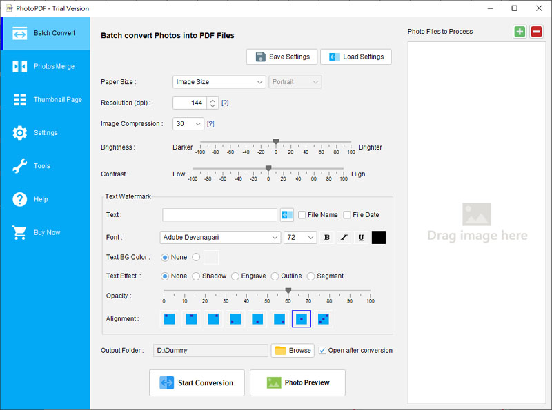 PhotoPDF Photo to PDF Converter