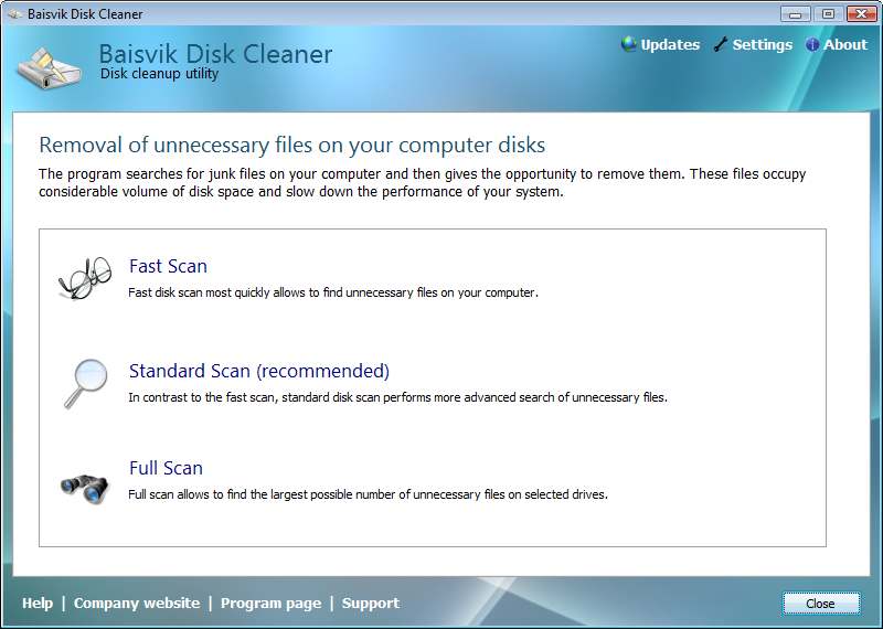 Baisvik Disk Cleaner