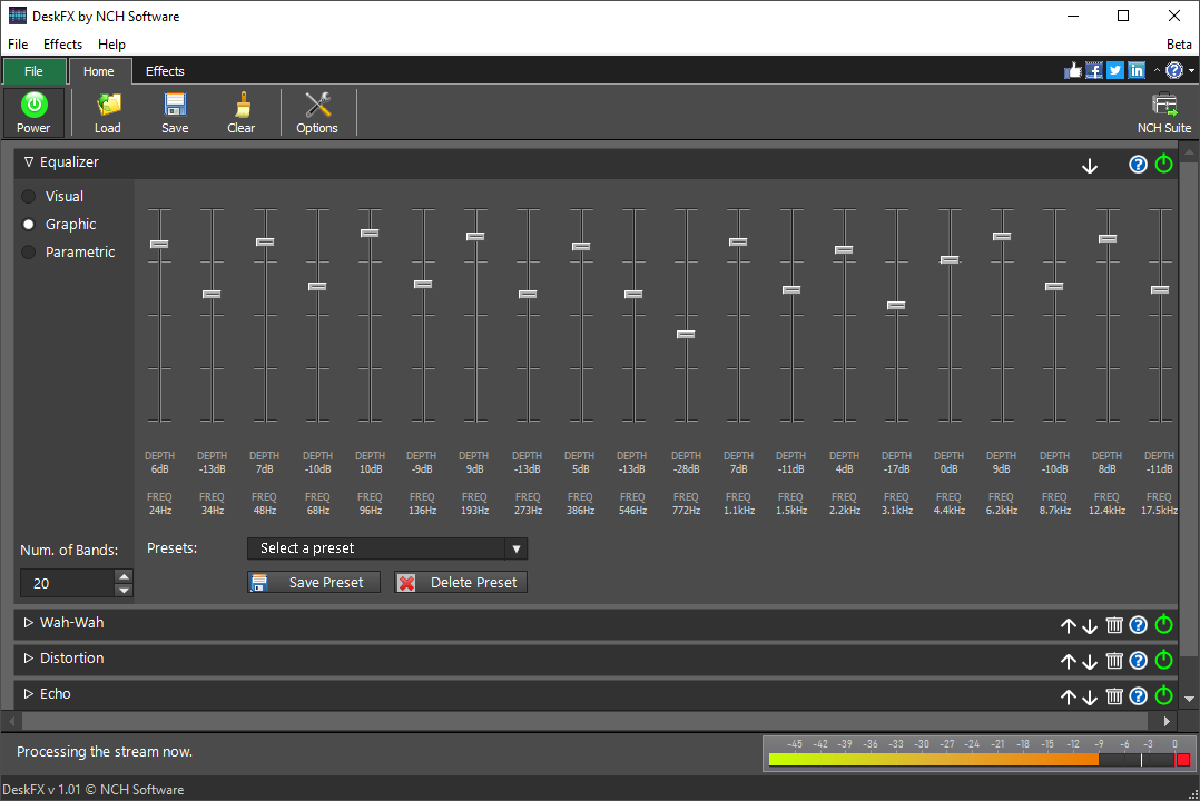 DeskFX Free Audio Enhancer Software