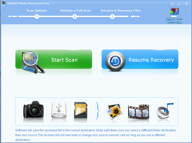 Digital Photo Recovery Pro