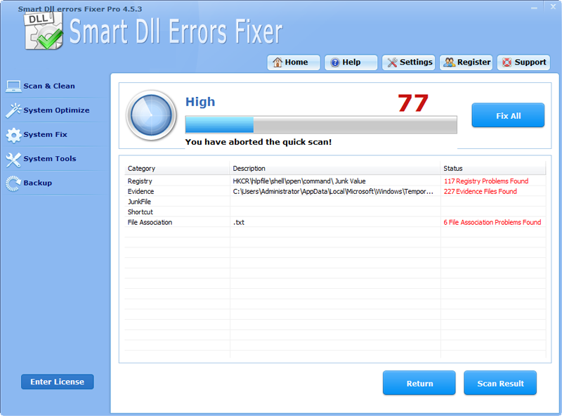 Smart Dll Errors Fixer Pro