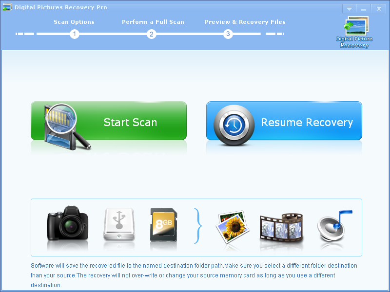 Digital Pictures Recovery Pro