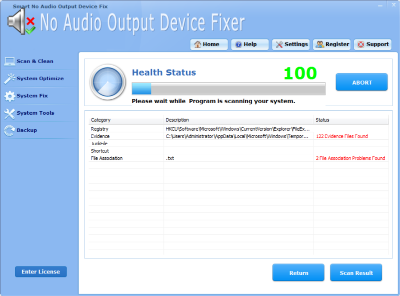 Smart No Audio Output Device Fixer Pro