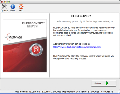 FILERECOVERY 2010 Professional (Mac)