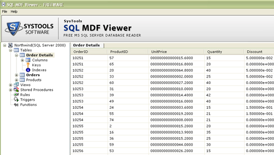 Tool to Read SQL Database