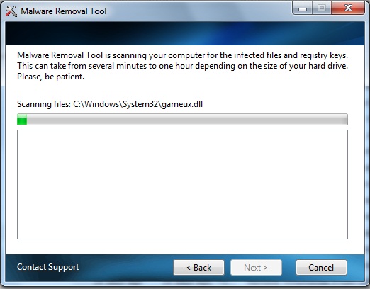 Malware Removal Tool