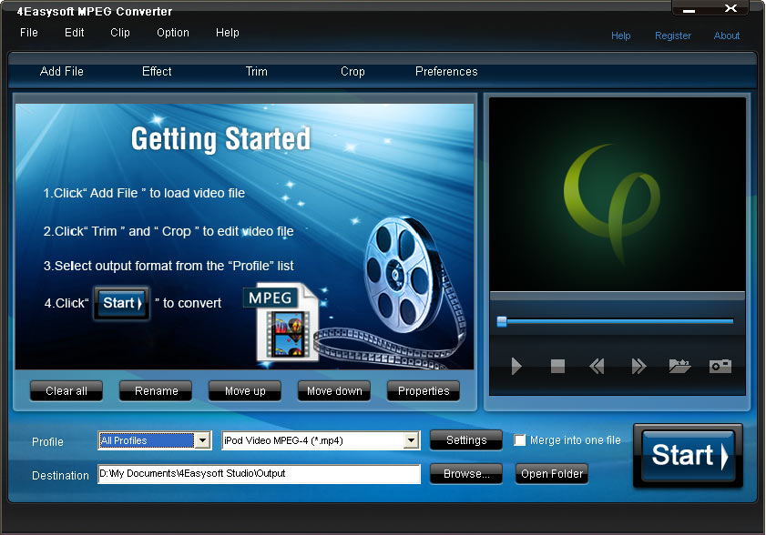 4Easysoft MPEG Converter