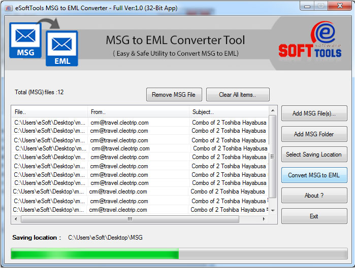 MSG to EML Converter