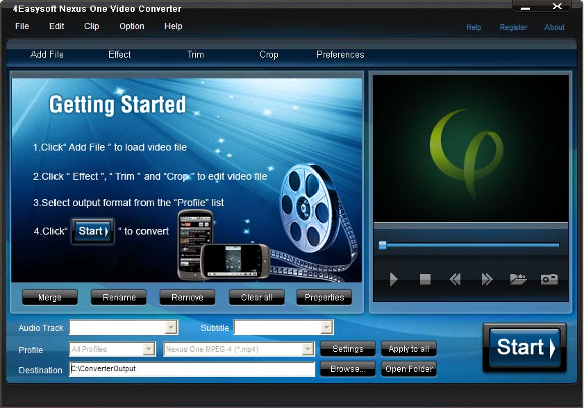 4Easysoft Nexus One Video Converter