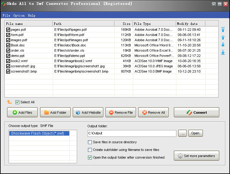 Okdo All to Swf Converter Professional