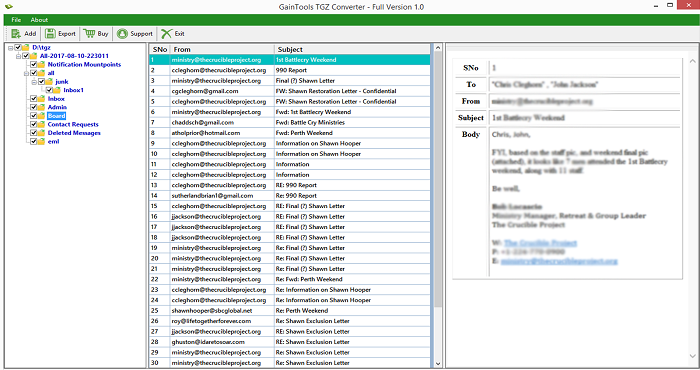 Zimbra to PST ConverterTool