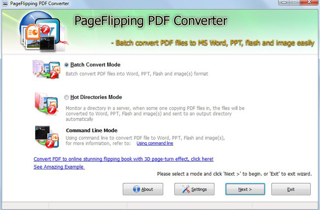 Free PageFlipping PDF Converter