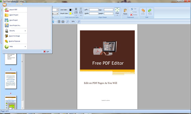 FlashFlippingBook PDF Editor