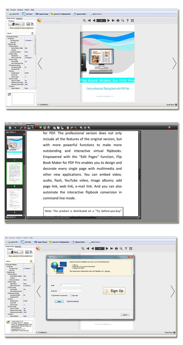 PDF to Flash Page Flip Pro