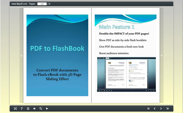 FlipPDF PDF to Flashbook