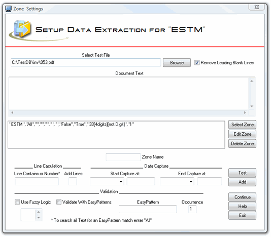 eDoc PDF Data Extractor