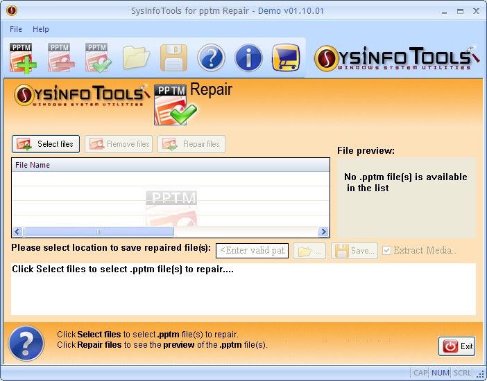 SysInfoTools Pptm Repair