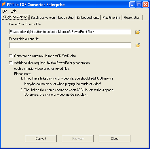 PPT to EXE Converter Enterprise