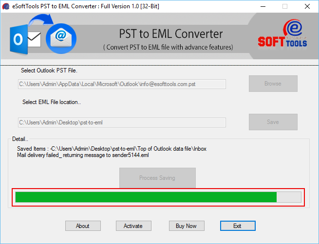 PST to EML Converter