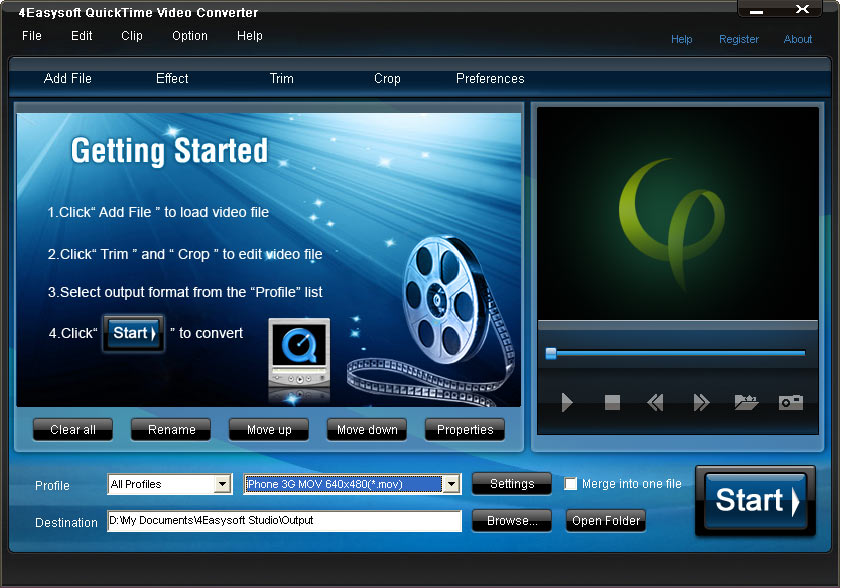 4Easysoft Quicktime Video Converter