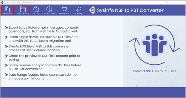 MCT Lotus Notes to Outlook Converter