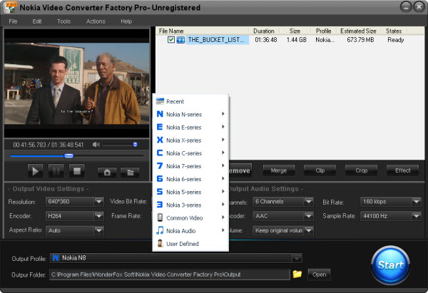 Nokia Video Converter Facotory Pro