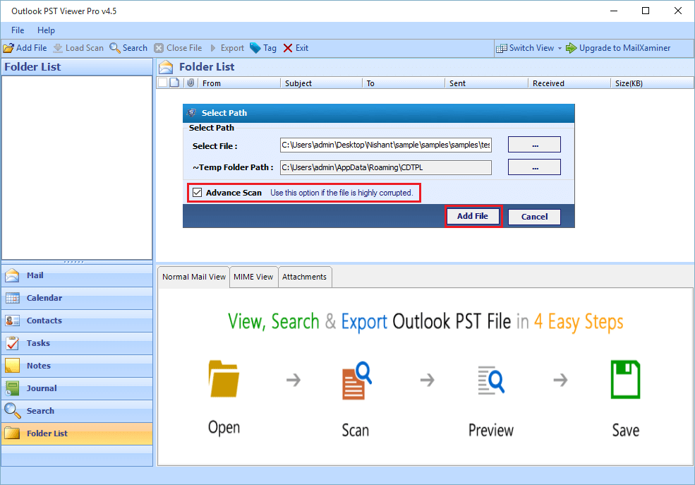 Save Outlook Message PDF