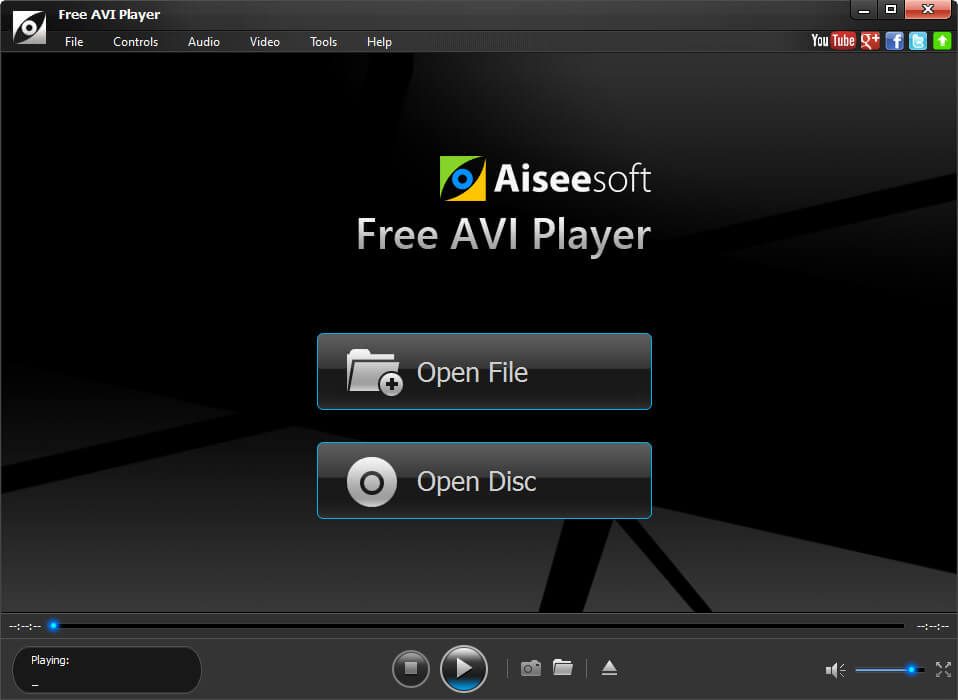 Aiseesoft Free AVI Player