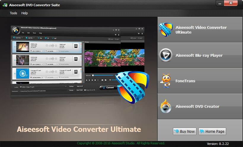 Aiseesoft DVD Converter Suite