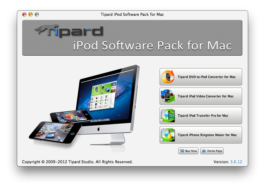 Tipard iPod Software Pack for Mac