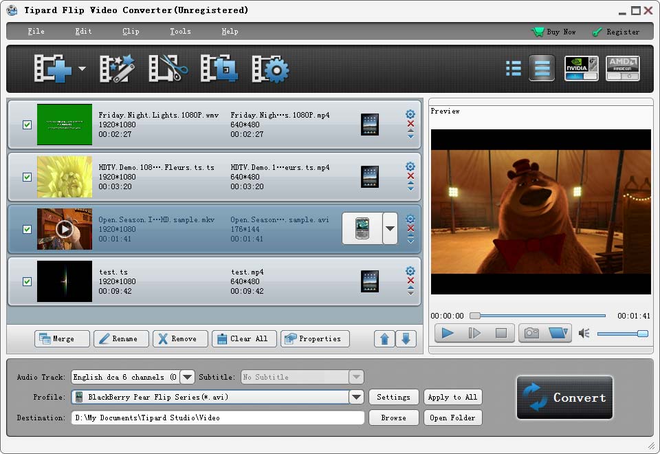 Tipard Flip Video Converter