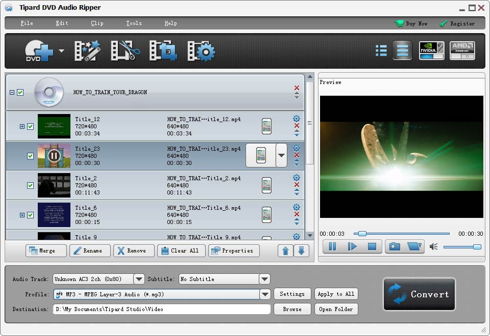 Tipard DVD Audio  Ripper